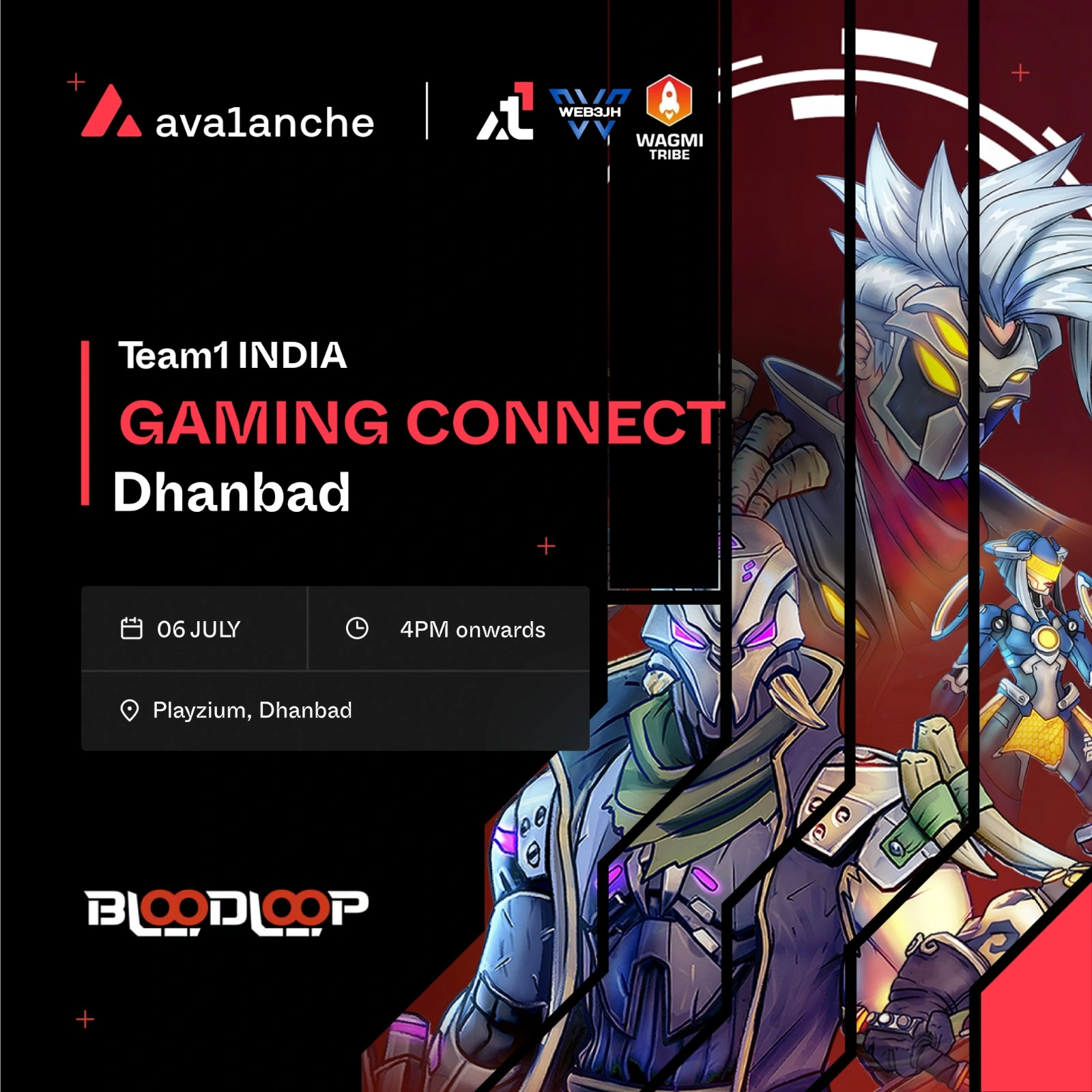 Avalanche Gaming Night - BloodLoop event in Dhanbad on 12th July 2025 - Image 1